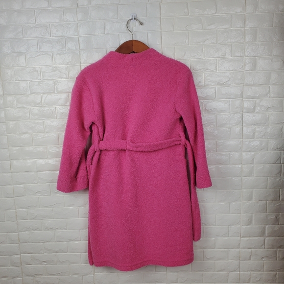 simply basic girls size 6-6x pink robe ( 5 for $20 ) - Picture 5 of 8